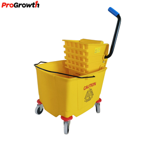 Fournitures commerciales d'hôtel 32L Mop Squeezer Restaurant Entretien ménager Essoreuse à eau Chariot <span class=keywords><strong>de</strong></span> nettoyage Chariot <span class=keywords><strong>de</strong></span> nettoyage Chariot <span class=keywords><strong>de</strong></span> conciergerie - Product Image 3