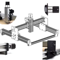 Área DE TRABAJO 1200x2400mm WorkAnt CNC Router Grabador Máquina de carpintería Kit completo