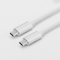 Cable USB Tipo-C 3.1 de 5A 20V 100W para Carga y Sincronización de Datos, Compatible con Teléfonos Móviles y Laptops, Venta al Por Mayor