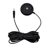 Microphone de mesure professionnel omnidirectionnel à condensateur 3,5 mm léger et portable pour la calibration audio et les tests acoustiques