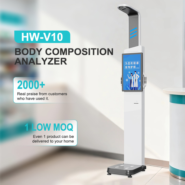24-inch Smart Body Analysis Scale with Large LCD Screen, Suitable for Fitness Centers and Gyms, OEM/ODM Customization Supported.