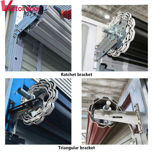 ประตูม้วนเหล็กแบบเปิดกลางแจ้ง ทนทาน ป้องกันรังสียูวี ปิดผนึกแน่นหนา ป้องกันสีซีดจางและริ้วรอย - Product Image 4