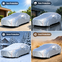 Housse de protection automobile universelle imperméable, résistante, respirante, anti-neige et anti-soleil