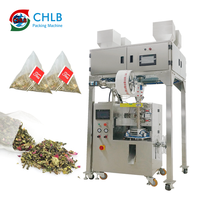 Machines d'emballage de thé avec sachet intérieur en nylon pyramide Machine d'emballage automatique de sachets de thé