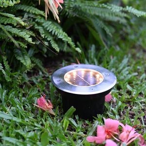 5W Outdoor Waterproof Solar Ground <b>Light</b> 12 LED Solar Outdoor <b>Lights</b> Garden <b>Lamp</b> - Product Image 1