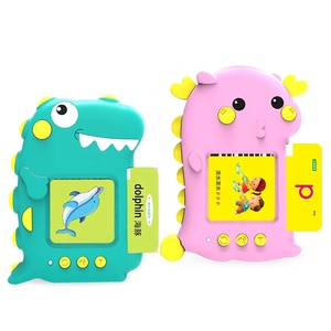 New Children Toys Cute Dinosaur Flash Cards Reader Learning Toy Kids Brain Development Educational Toys <strong>Talking</strong> <strong>Flashcards</strong> - Product Image 2