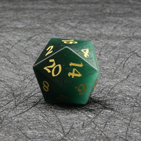 Jeu de société personnalisé Viridite Gem Dice 7PCS Dice Sets Donjons et Dragons
