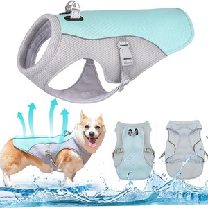 Gilet pour chien d'été en polyester respirant, fin, frais, imperméable, à manches courtes, très vendu - Product Image 1