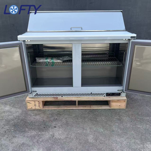 Réfrigérateur-congélateur encastrable en acier inoxydable pour extérieur <span class=keywords><strong>avec</strong></span> homologation ETL/DOE/CEC, respectueux de l'environnement - Product Image 6