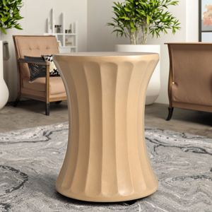 VN Mobilier de jardin extérieur en ciment durable personnalisé et écologique Table d'appoint de chevet Tabouret en béton pour chambre à coucher Hôtel Appartement - Product Image 4