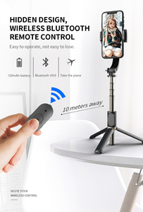 Q08 Selfie sopa kablosuz Tripod güzellik işık ile <span class=keywords><strong>3</strong></span> 1 uzatılabilir telefon standı tutucu dolgu ışığı kablosuz uzaktan kumanda ile - Product Image 6