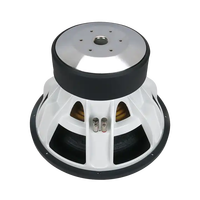 Caisson de basses JLD Audio 15 pouces Moteur 300oz RMS 1500W Haut-parleur Pioneer Double bobine 12V DC Papier Cône Mousse Surround Cadre Aluminium