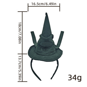 Nuevas llegadas transfronterizas: Diademas y pinzas para el pelo, accesorios <span class=keywords><strong>de</strong></span> Halloween, estilo deportivo, las más vendidas para las cuatro estaciones. - Product Image 4