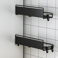 Organisateur latéral de réfrigérateur en métal antirouille, support d'accessoires suspendu détachable pour l'organisation domestique