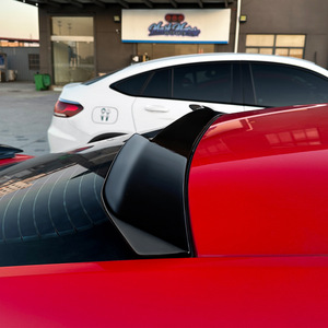 สปอยเลอร์หลังฟอร์ดมัสแตง สีดำเปียโน ลายคาร์บอนไฟเบอร์ วัสดุ ABS ปี 2015-2022 - Product Image 2