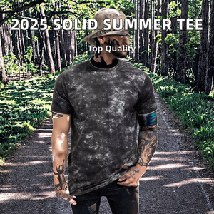 Camisetas de Sublimación Sólidas con el Último Diseño de 2025, Transpirables, Ecológicas, de 180g, Casuales, de Manga Corta, de Alta Calidad para Verano - Product Image 2