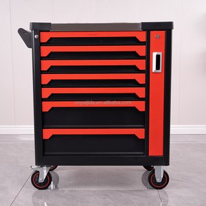 Carrito de Herramientas con Ruedas de Acero, Gabinete Metálico con Cajones <span class=keywords><strong>para</strong></span> Almacenamiento en Garaje, Gabinete Profesional con Cajones, Personalizable OEM - Product Image 4