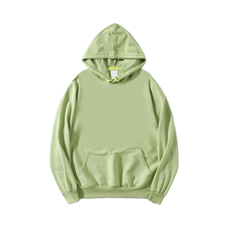 Sweat à capuche pistache