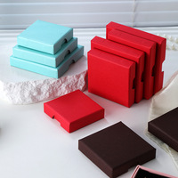 Boîte d'emballage portable en papier épais pour bijoux, bagues, montres et lunettes