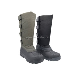 รองเท้าบูทลุยหิมะสีดำสำหรับผู้ชาย, รองเท้าบูทลุยหิมะแฟชั่นสำหรับฤดูหนาวกลางแจ้งให้ความอบอุ่น - Product Image 4