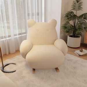 Fauteuil d'appoint moderne en peluche en forme d'ours, siège rembourré pour lecture, idéal pour salon, chambre ou balcon - Product Image 5