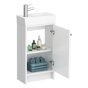<span class=keywords><strong>Mueble</strong></span> de baño moderno lujoso <span class=keywords><strong>pequeño</strong></span> conjunto de muebles de baño de madera gabinete de baño con <span class=keywords><strong>lavabo</strong></span> - Product Image 4