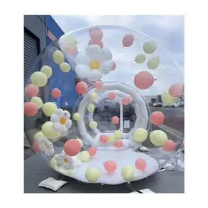 Inflatable Kids Balloons House Giant Clear Inflatable Crystal Igloo Dome Clear Bubble Tent Inflatable Bubble Balloons House