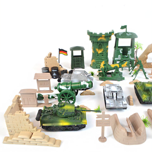 Mini figurines d'action en plastique, soldats, jeu <span class=keywords><strong>de</strong></span> <span class=keywords><strong>l</strong></span>'armée, vente en gros, 100 pièces - Product Image 4