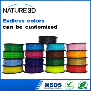 Nature3d filamento per stampante 3D Tpu 95A filamento per stampa 3D flessibile di buona qualità di vendita caldo bianco