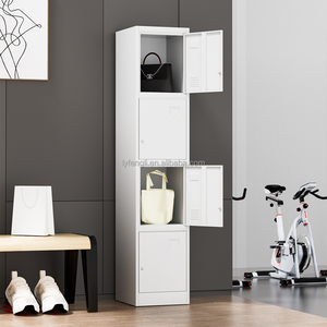 <span class=keywords><strong>4</strong></span> Cửa <span class=keywords><strong>Locker</strong></span> Bền <span class=keywords><strong>4</strong></span>-Tier Thép <span class=keywords><strong>Locker</strong></span> Với Key Hệ Thống Khóa Bốn Ngăn Lưu Trữ Đơn Vị Cho Các Trường Học Phòng tập thể dục Văn Phòng - Product Image 4