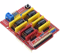 Papan Ekspansi CNC Shield V3 Kompatibel dengan Mesin Ukiran CNC & Printer 3D, Bekerja dengan Papan Penggerak Motor Stepper A4988