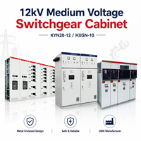Armoire de commutation moyenne tension 12 kV, coffret de distribution électrique métallique, fabricant OEM