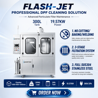 Machine de nettoyage DPF 300L, filtration en 3 étapes |   Vente en gros directe d'usine |   Vérification des cendres DPF et FAP |   Flash-JET