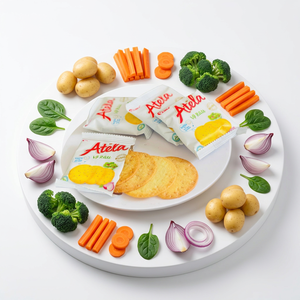 estive <b>Gift</b> Box Healthy Assorted Snack Box Veggie Potato Sesame Corn Coffee Crackers ODM OEM Service and Bag Packaging - Product Image 6