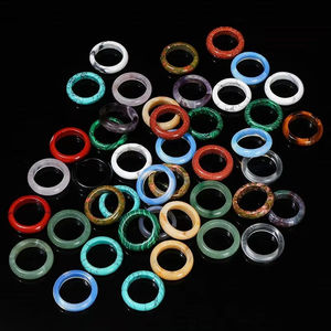 JD GEMS Vente en gros de diverses bagues en pierre naturelle et en quartz, bagues de haute qualité, idéales pour les femmes et les hommes, à porter au quotidien - Product Image 4