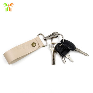 Car <b>keychain</b> pendant, Instagram-worthy <b>leather</b> key lanyard, couple's wrist lanyard, custom logo gift. - Product Image 5