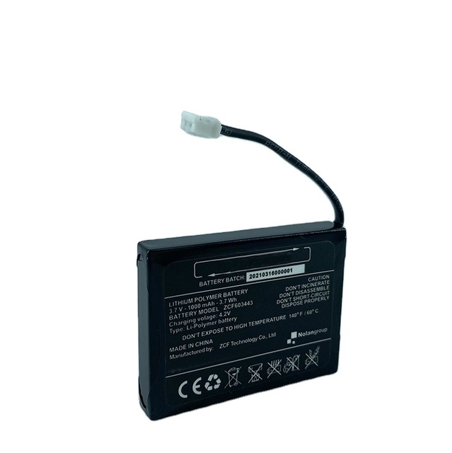 603443 1000mAh 3.7V Lithium Ion Polymer Rechargeable Battery for Electronic Toys
