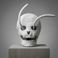 Modèle de prototype décoratif imprimé en 3D en résine OEM, avec caractéristiques creuses sculptées pour l'affichage artistique et la création sur mesure