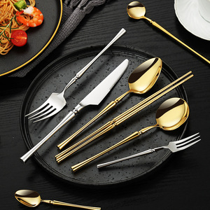 Xiaoman Yao dao, nĩa và muỗng, 304 Bộ đồ ăn bằng thép không gỉ, khách sạn Bộ đồ ăn kiểu phương Tây - Product Image 4