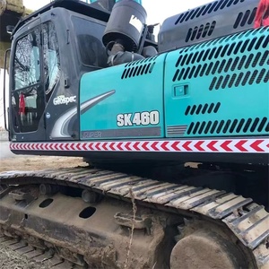 Excavatrice Kobelco SK460-8 d'occasion, fabrication japonaise, 46 tonnes, grande pelle hydraulique, faible nombre d'heures de travail, à vendre - Product Image 2