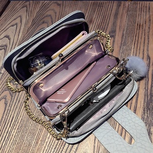 Nuevo estilo Retro multicapa placa Simple pequeño bolsa de la cadena, Mini cuadrado bolsa de hombro-Bolso bandolera para mujer - Product Image 5