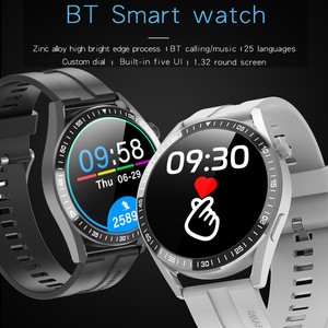 <span class=keywords><strong>2022</strong></span> nueva llegada Bt Calling Round Smartwatch pulsera de pantalla táctil completa Reloj Sr08 Fitness Sport Smart Watch para hombres - Product Image 2