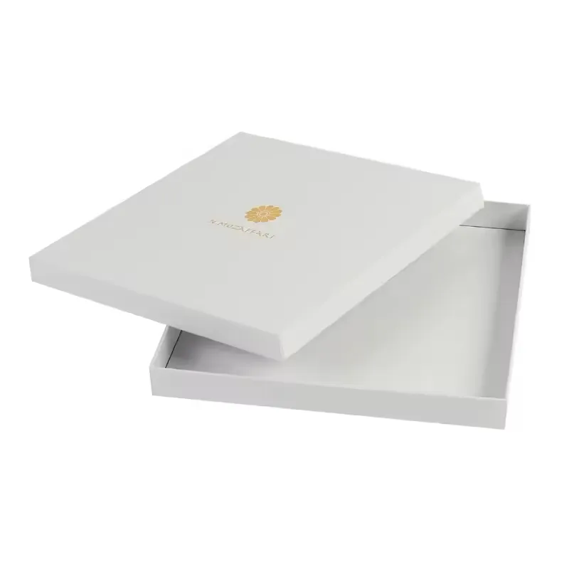 Lenço de seda estampado quadrado folha quente best-seller caixa de embalagem de impressão personalizada caixas planas finas para lenços