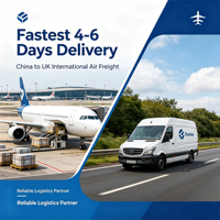 Transport aérien express le plus rapide de Chine vers le Royaume-Uni, service de messagerie aérienne porte-à-porte en 4-6 jours, agent de fret, agent maritime, consolidation