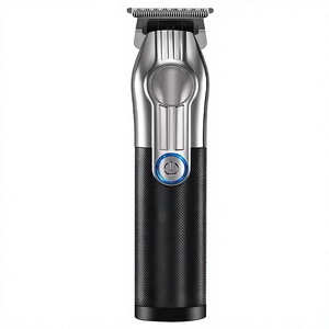 Set de Dos Máquinas Eléctricas Inalámbricas para Cortar el Cabello para Hombre, Cuchillas de Acero Inoxidable, Uso en Hoteles, Regalo del Día del Padre, Dorado - Product Image 3