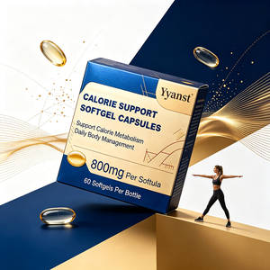 Capsules molles de soutien calorique 800mg 60 unités – Nutriments d'origine végétale pour soutenir l'activité métabolique – Marque privée OEM Soins de santé - Product Image 4