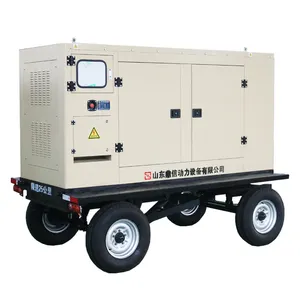 60kv 100kva Draagbare Standby Generator Set 100kw Stille Diesel Generatoren 125kva Power Generator Set Te Koop