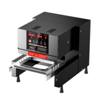 Machine à sceller les bols commerciale 220V, panneau de commande intelligent et support à levage automatique, diamètre de scellage personnalisable