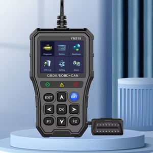 סורק אבחון OBD חדש וקורא קודי תקלות לרכב עם אחריות לשנה למכוניות בנזין 12V תומך באנגלית - Product Image 1