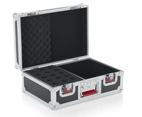 Personnalisable 15 housses de protection pour microphone avec rangement des câbles Boîtier en alliage d'aluminium OEM et ODM pris en charge